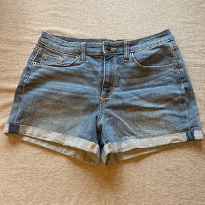 Universal Thread Denim Shorts High Rise Midi